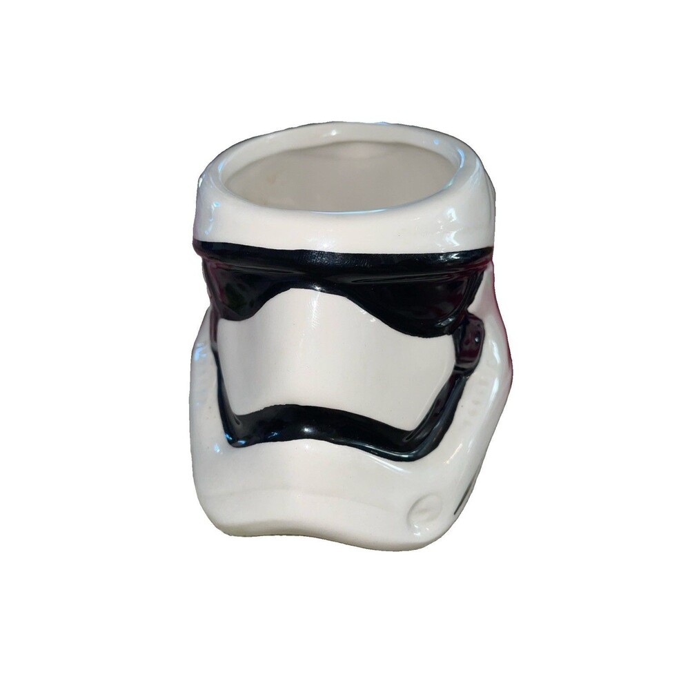 Star Wars First Order Stormtrooper 3D Sculpted Ceramic Helmet Coffee Mug Cup Zak